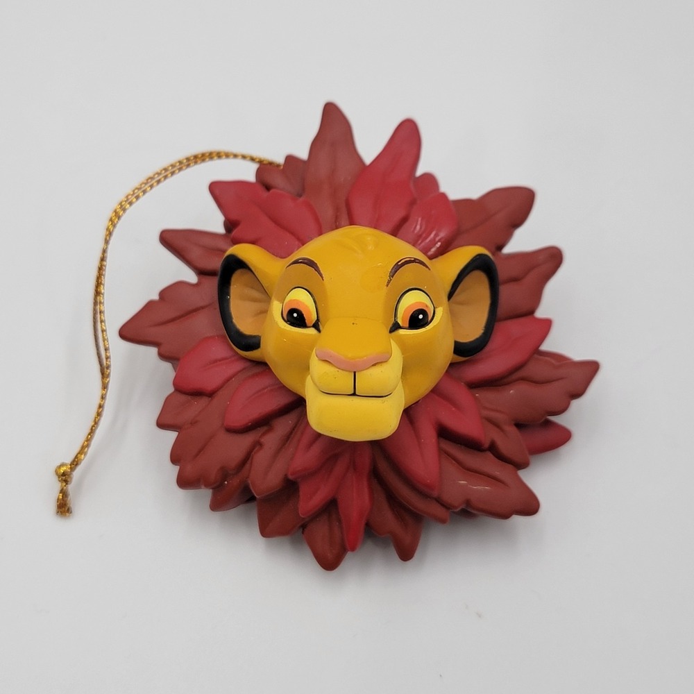 Grolier DISNEY 1997 Christmas Magic Simba Lion King Ornament 26231 133‎ READ